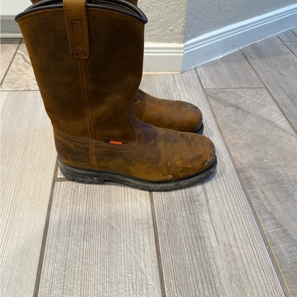 Red Wing Boots WORX 5700 Steel Toe WP New in Box Size 9.5 WW - Picture 1 of 8